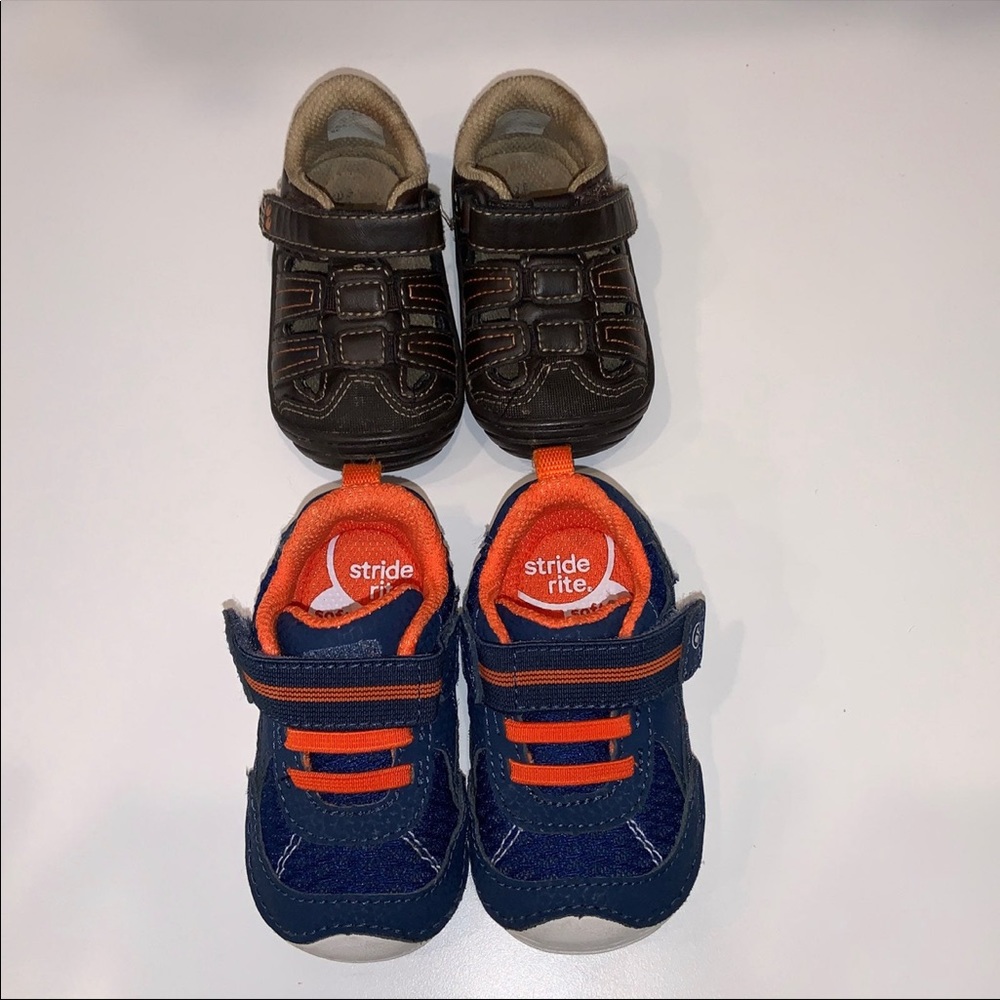 stride rite baby shoes bundle- 3 - 3.5